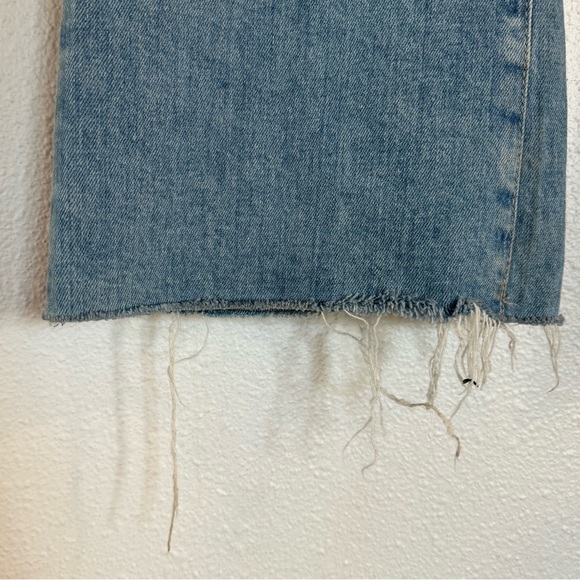 AG Jeans Raw Hem Light Wash Flare Leg Jeans, Size 27 - Picture 5 of 5